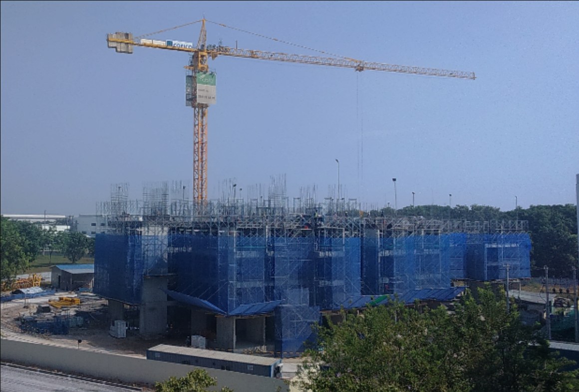 tiến độ xây dựng the habitat bình dương giai đoạn 1