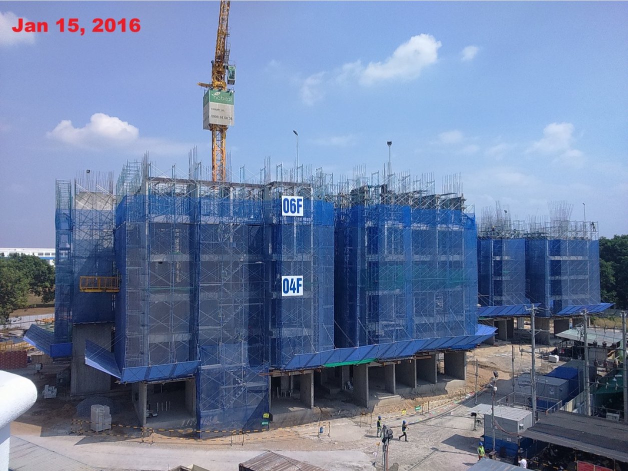 the habitat bình dương giai đoạn 1 tiến độ xây dựng