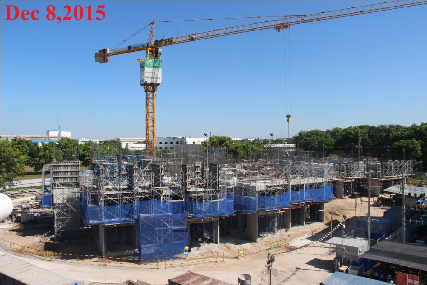 The habitat bình dương giai đoạn 1 tiến độ xây dựng