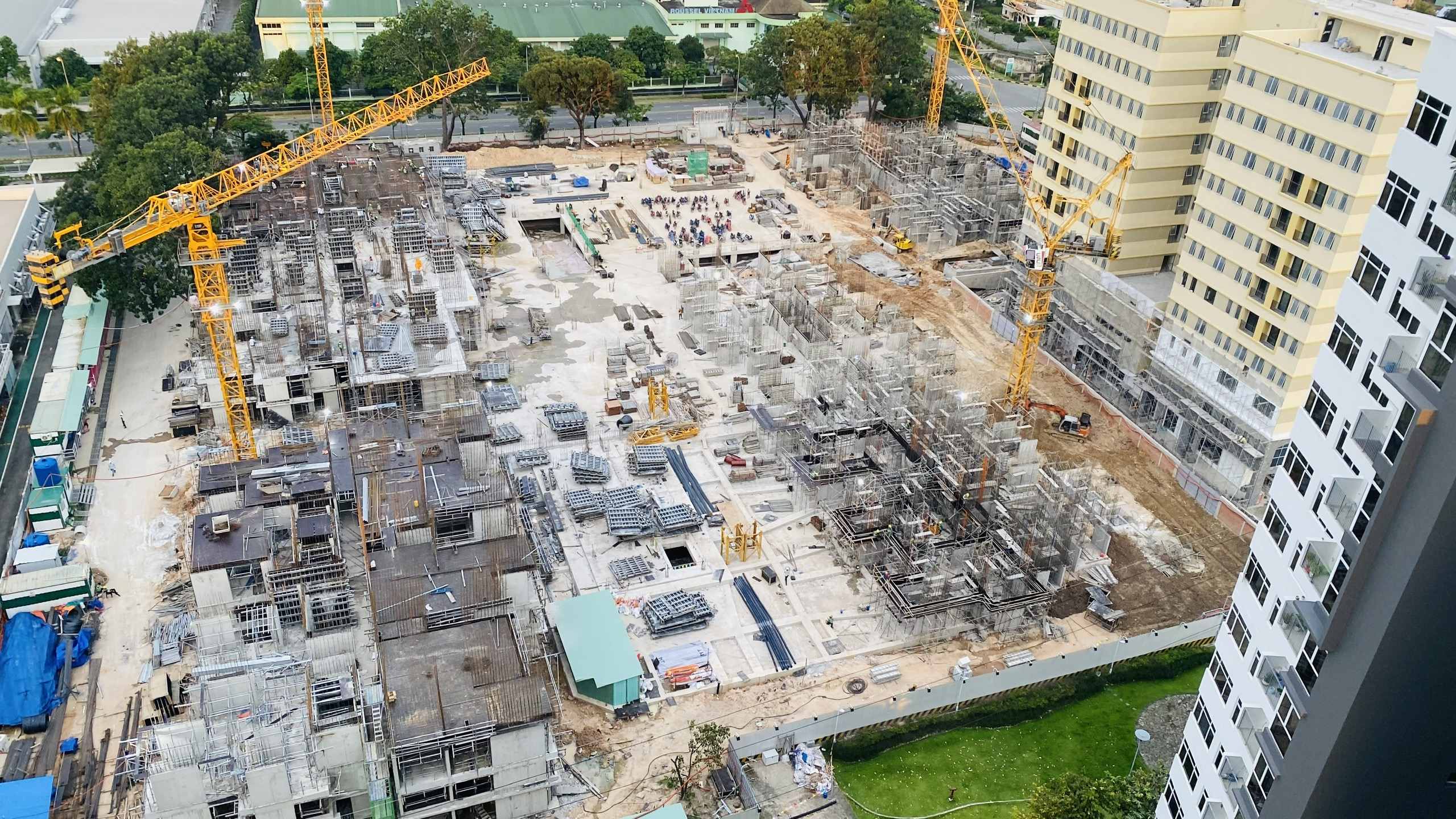 Tiến độ xây dựng the habitat bình dương giai đoạn 3