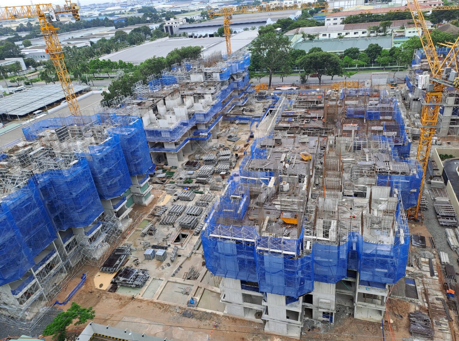 Tiến độ xây dựng the habitat binh duong giai doan 3 tính đến ngày 30/09/2022