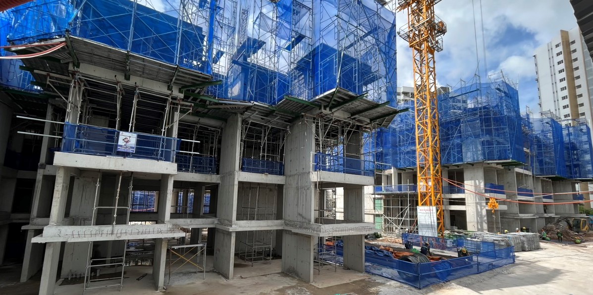 Tiến độ xây dựng the habitat bình duong giai đoạn 3 đến tháng 9/2022 hình 2